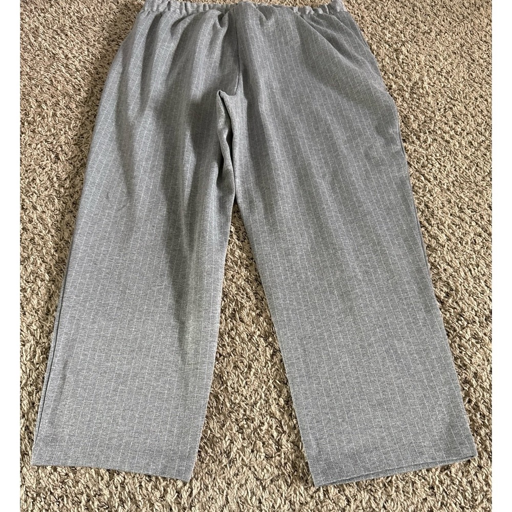 A New Day Women's Gray Pin-strip Dress Pants Size XXL - Picture 8 of 8
